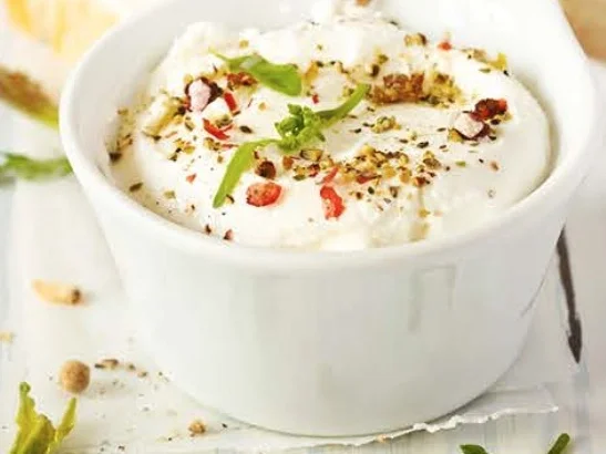 Rezept: Feiner Ziegenkäse-Aufstrich auf Baguette Bild Nr. 72 Feiner Ziegenkäse-Aufstrich auf Baguette - Rezept - Bild Nr. 72