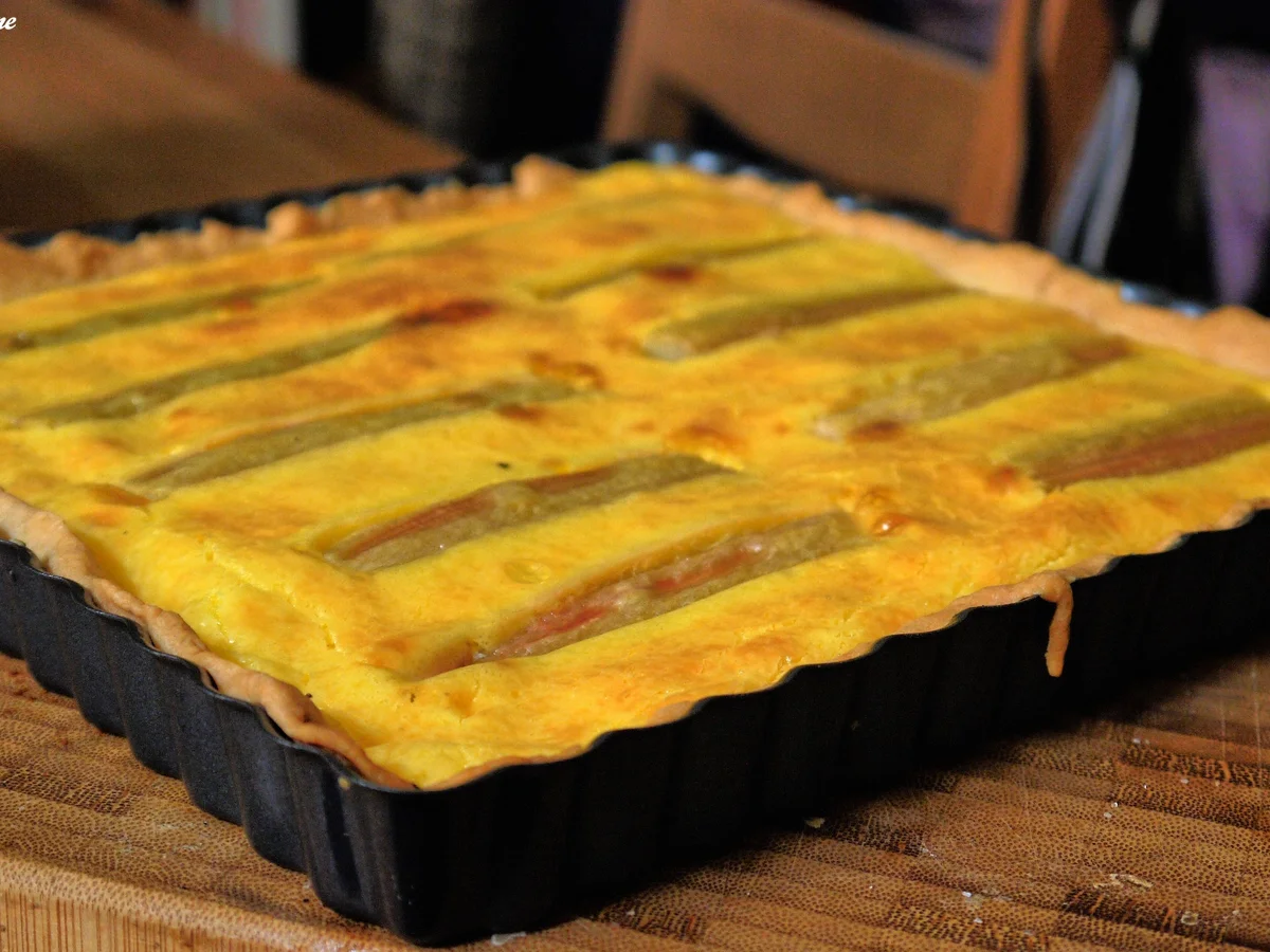 Rezept: Rhabarber-Creme-Brulee-Tarte Bild Nr. 43 Rhabarber-Creme-Brulee-Tarte - Rezept - Bild Nr. 43