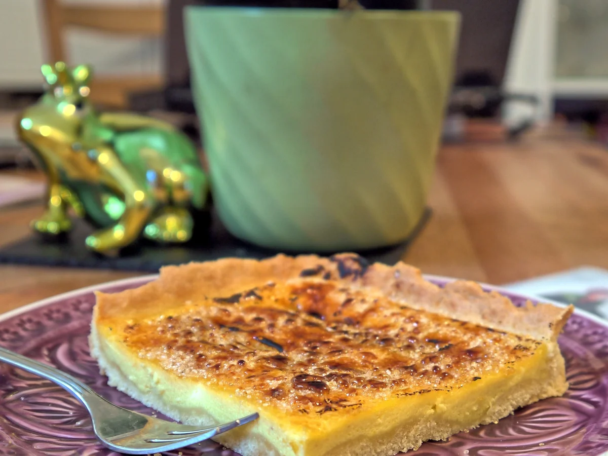 Rezept: Rhabarber-Creme-Brulee-Tarte Bild Nr. 48 Rhabarber-Creme-Brulee-Tarte - Rezept - Bild Nr. 48