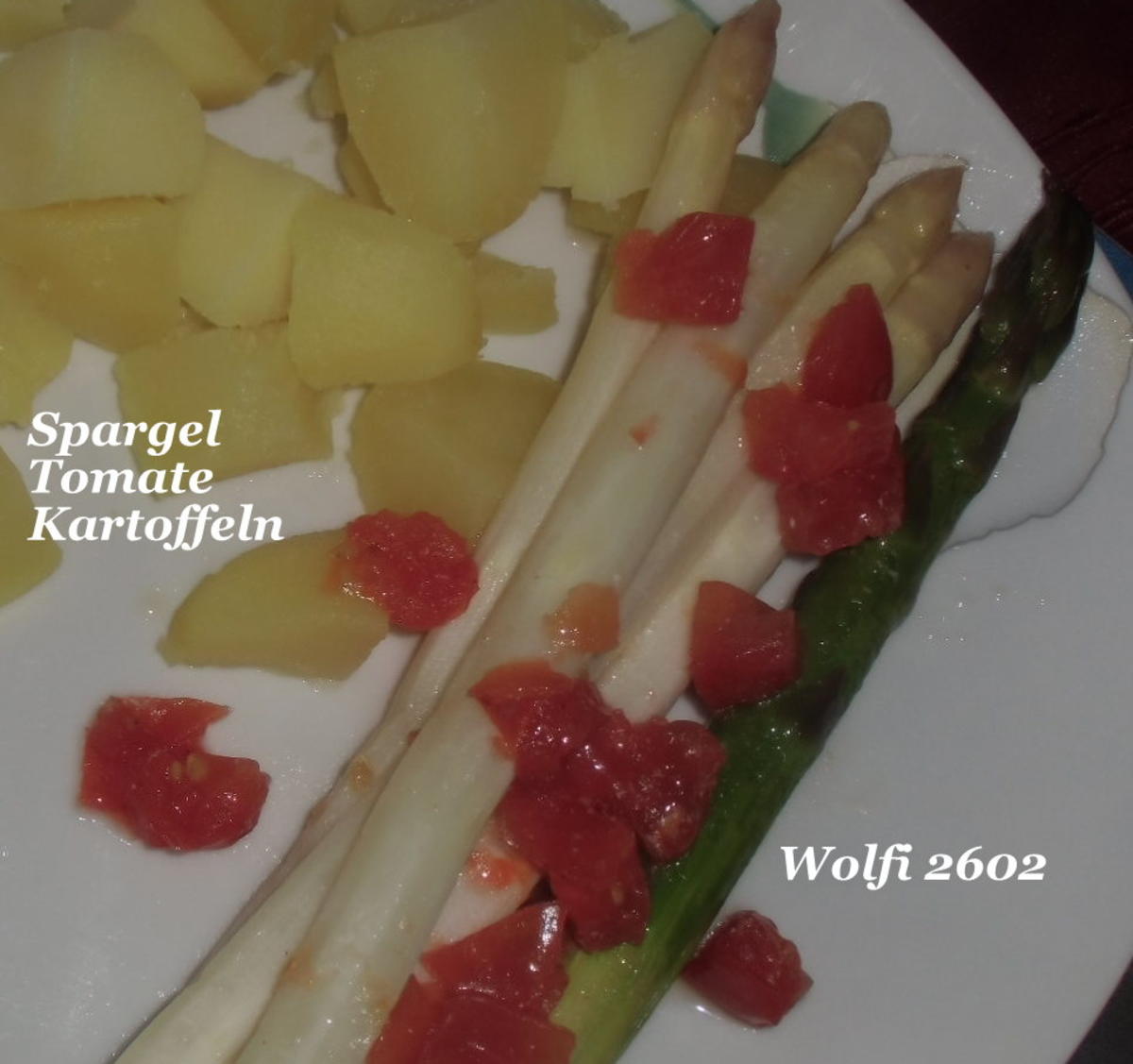Gemüse : Spargel mit Fleischtomate im Bratschlauch - Rezept - Bild Nr. 30