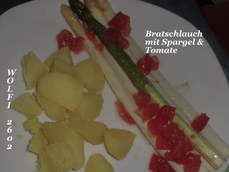 Gemüse : Spargel mit Fleischtomate im Bratschlauch - schnell &amp; einfach ...