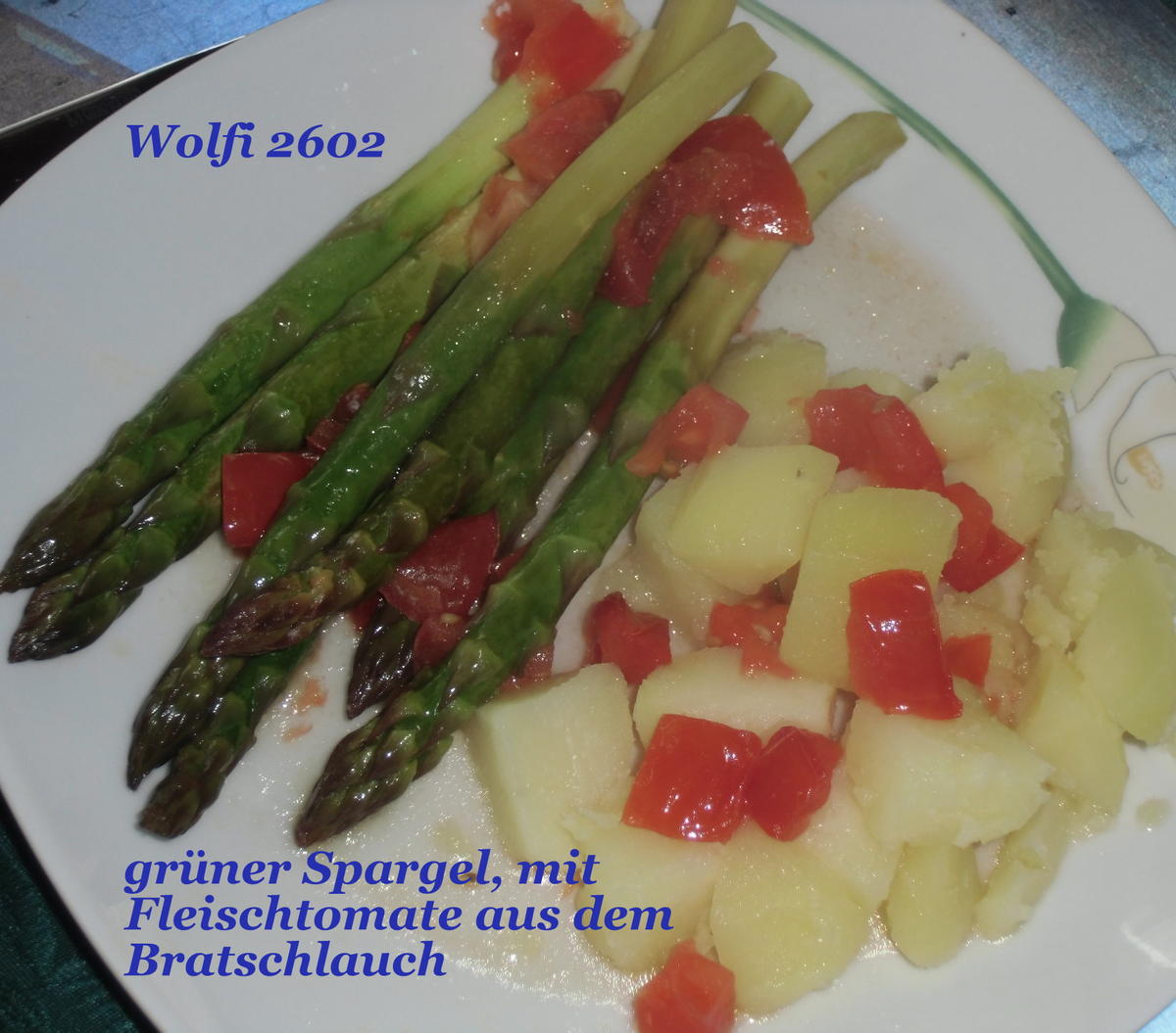 Gemüse : Spargel mit Fleischtomate im Bratschlauch - Rezept - Bild Nr. 32