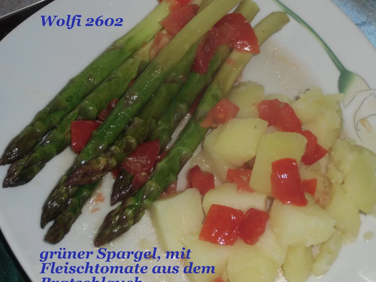 Rezept: Gemüse : Spargel mit Fleischtomate im Bratschlauch Bild Nr. 32 Gemüse : Spargel mit Fleischtomate im Bratschlauch - Rezept - Bild Nr. 32