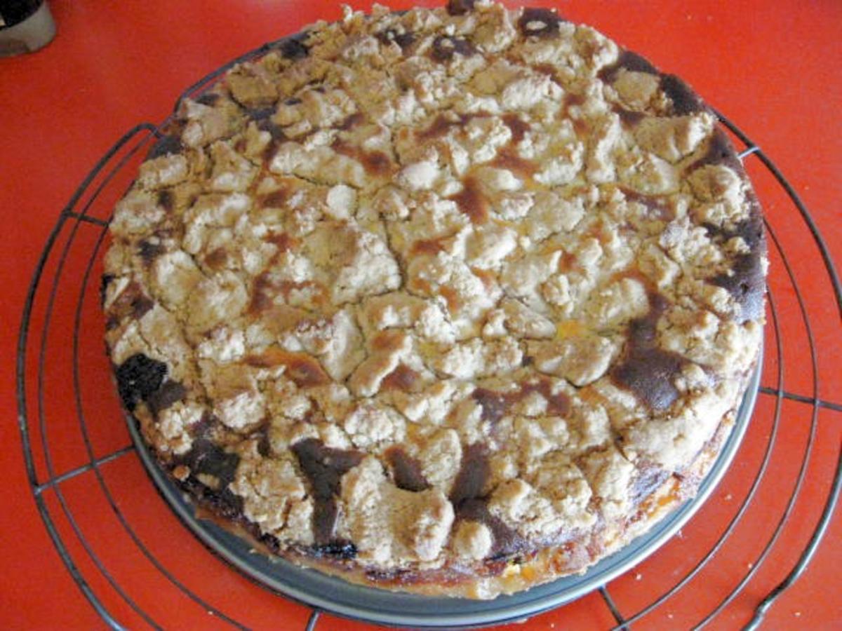 Bilder für Quark - Apfelmus - Kuchen mit Streusel - Rezept