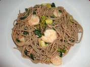 Hanf & Dinkel Spaghetti mit grünem Spargel frischem Spinat und Garnelen - Rezept - Bild Nr. 29