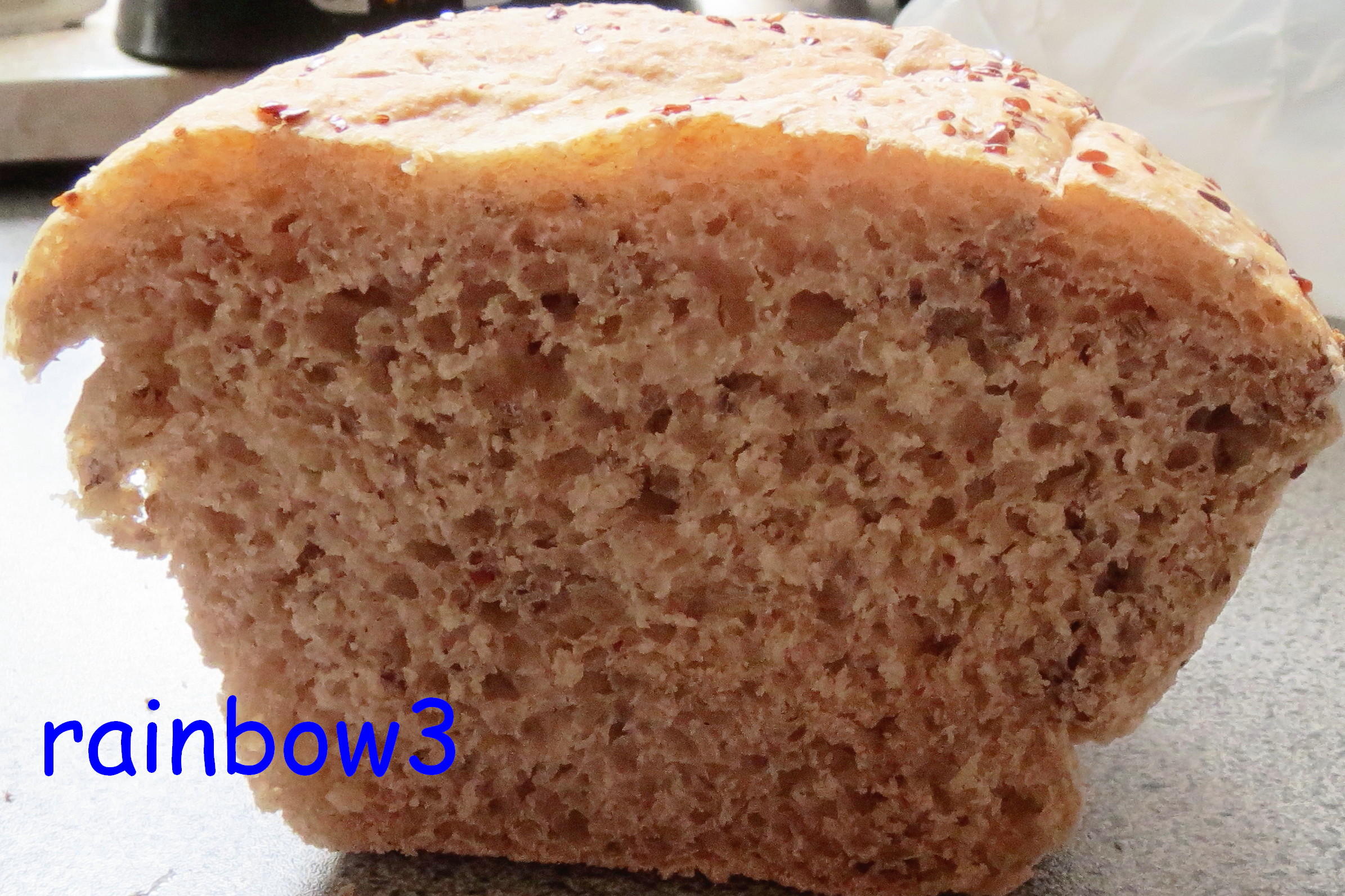 Bilder für Backen: Dinkel-Leinsamen-Brot - Rezept