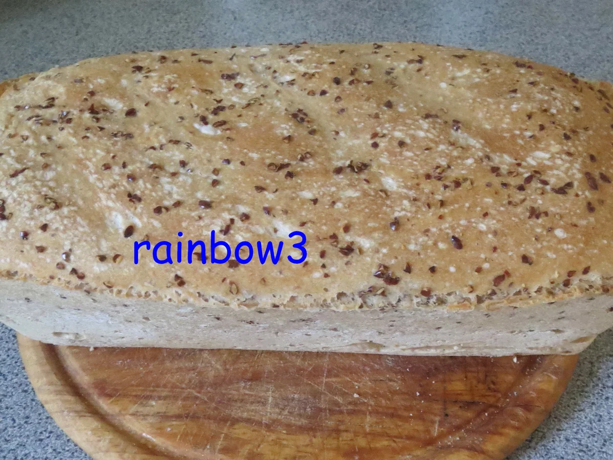 Backen: Dinkel-Leinsamen-Brot - Rezept - Bild Nr. 14