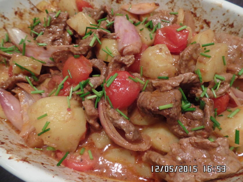 Kartoffelauflauf mit Rindfleisch - einfach - von Sheeva1960