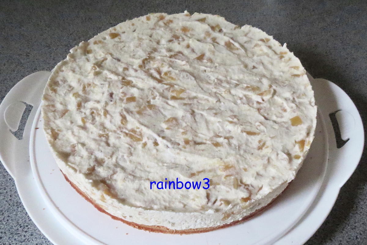 Backen: Mango-Sahne-Torte - Rezept - Bild Nr. 15