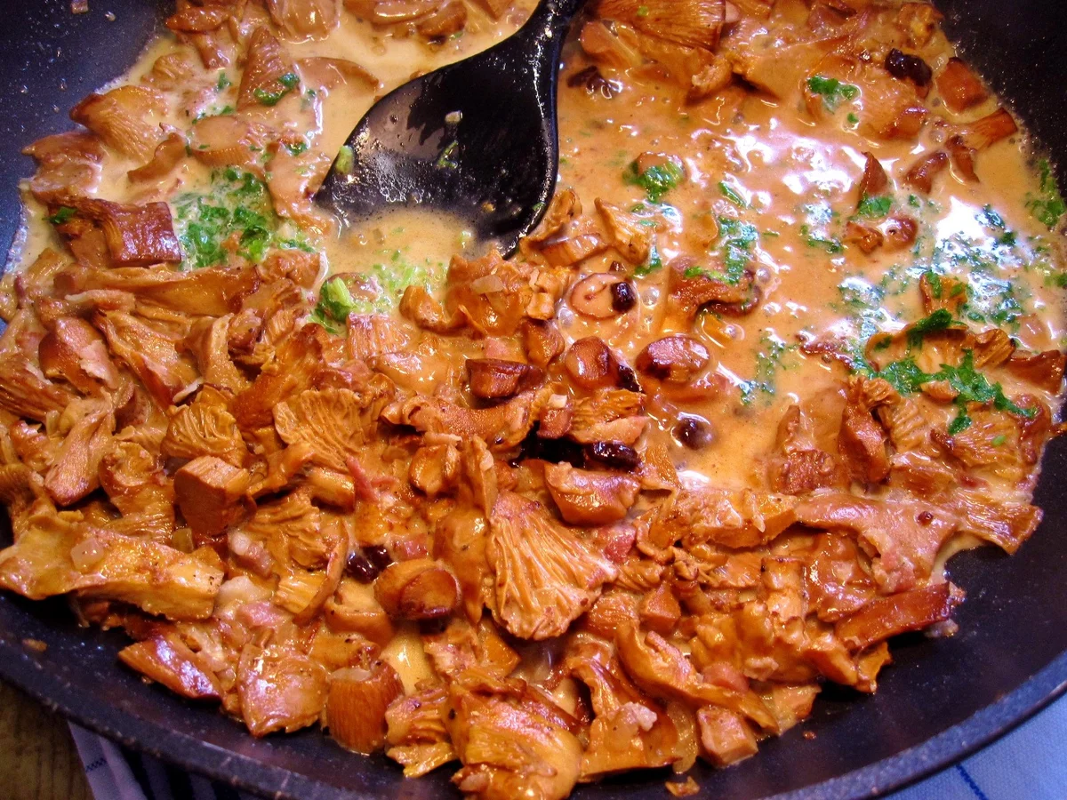 Pfifferlinge mit Schweinebraten ... - Rezept - Bild Nr. 29