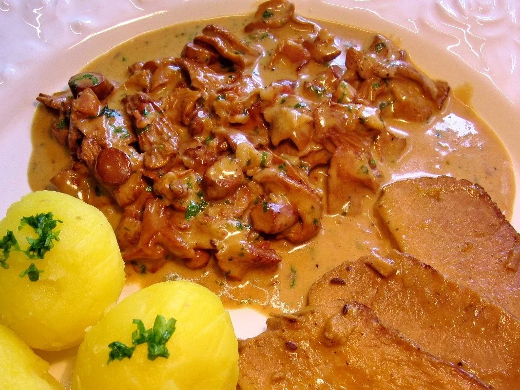 Pfifferlinge mit Schweinebraten ... - Rezept - Bild Nr. 31