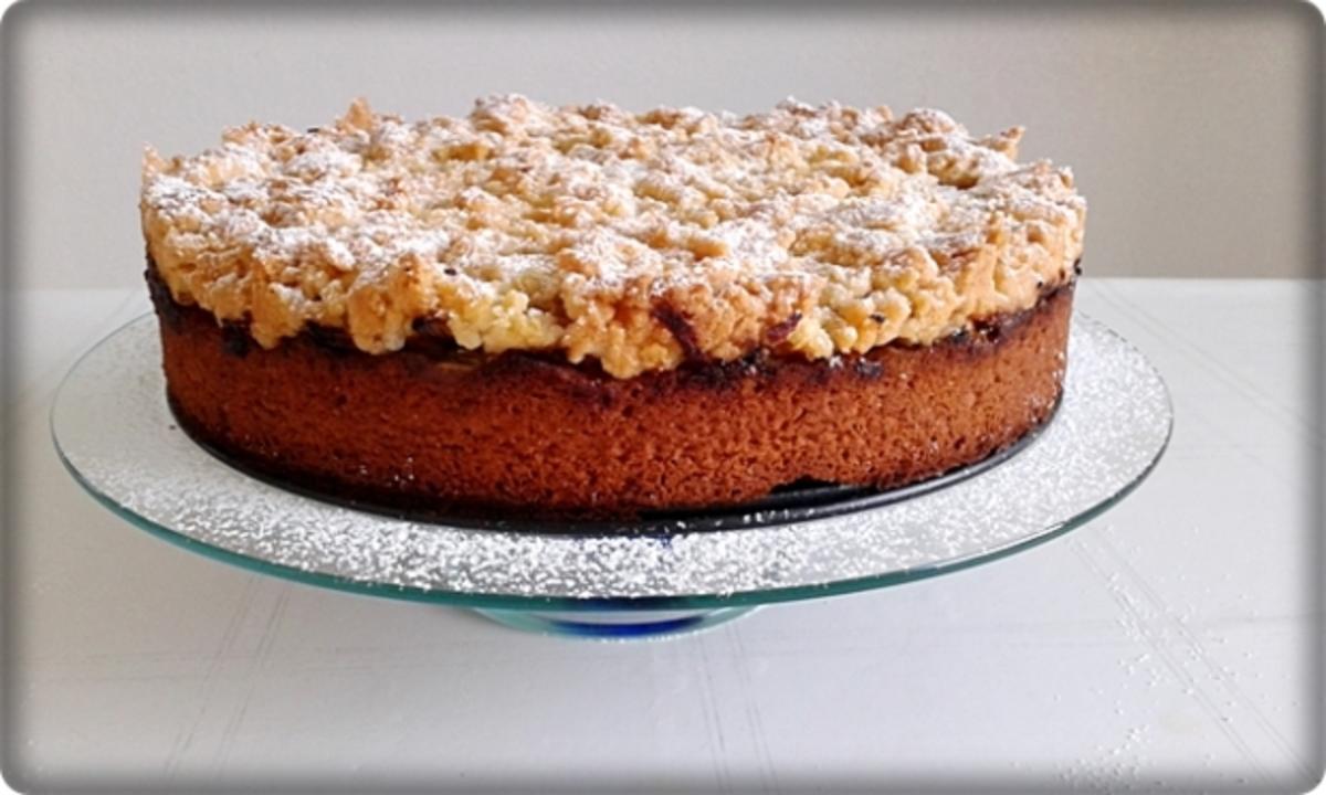 Rhabarber-Apfel-Mandel-Streuselkuchen - Rezept - Bild Nr. 24