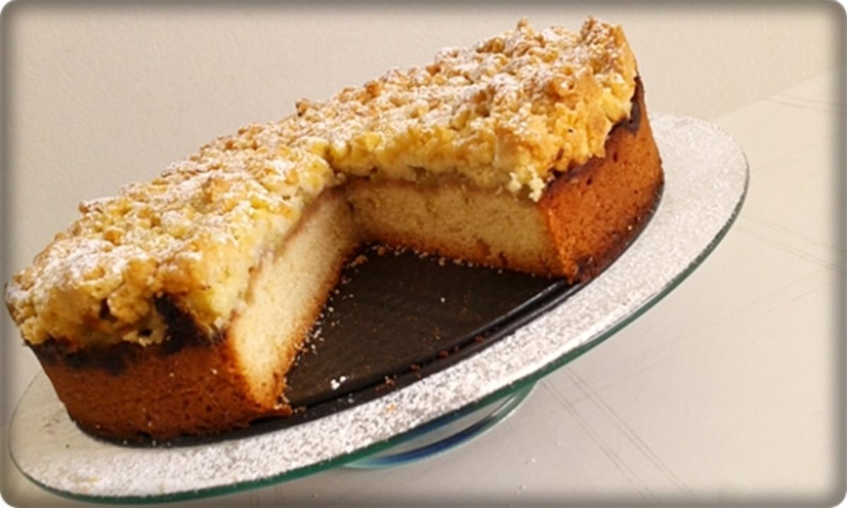 Rhabarber-Apfel-Mandel-Streuselkuchen - Rezept - Bild Nr. 25