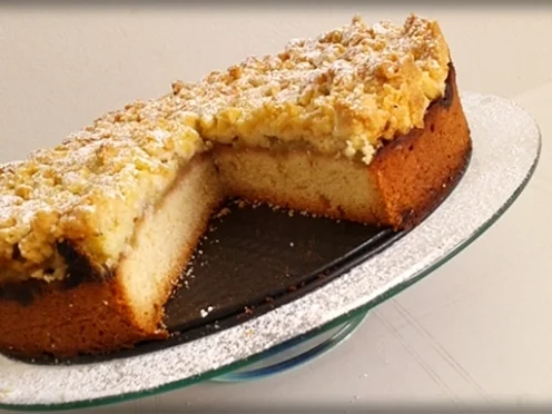 Rhabarber-Apfel-Mandel-Streuselkuchen - Rezept - Bild Nr. 25