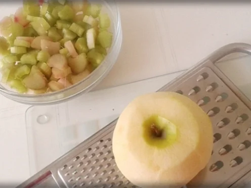 Rhabarber-Apfel-Mandel-Streuselkuchen - Rezept - Bild Nr. 41