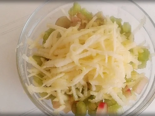 Rhabarber-Apfel-Mandel-Streuselkuchen - Rezept - Bild Nr. 42