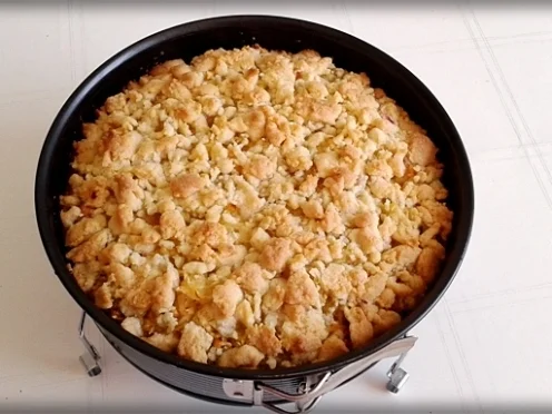 Rhabarber-Apfel-Mandel-Streuselkuchen - Rezept - Bild Nr. 51