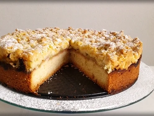 Rhabarber-Apfel-Mandel-Streuselkuchen - Rezept - Bild Nr. 53