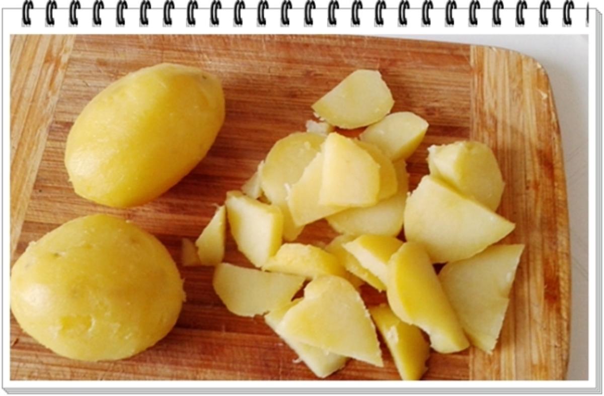 Gebratene Scholle  auf  bayerischem Kartoffelsalat - Rezept - Bild Nr. 28
