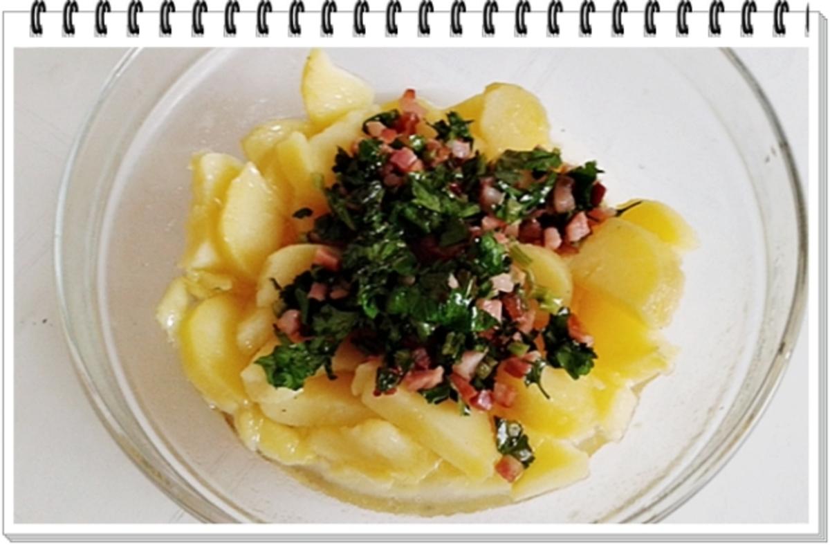 Gebratene Scholle  auf  bayerischem Kartoffelsalat - Rezept - Bild Nr. 34