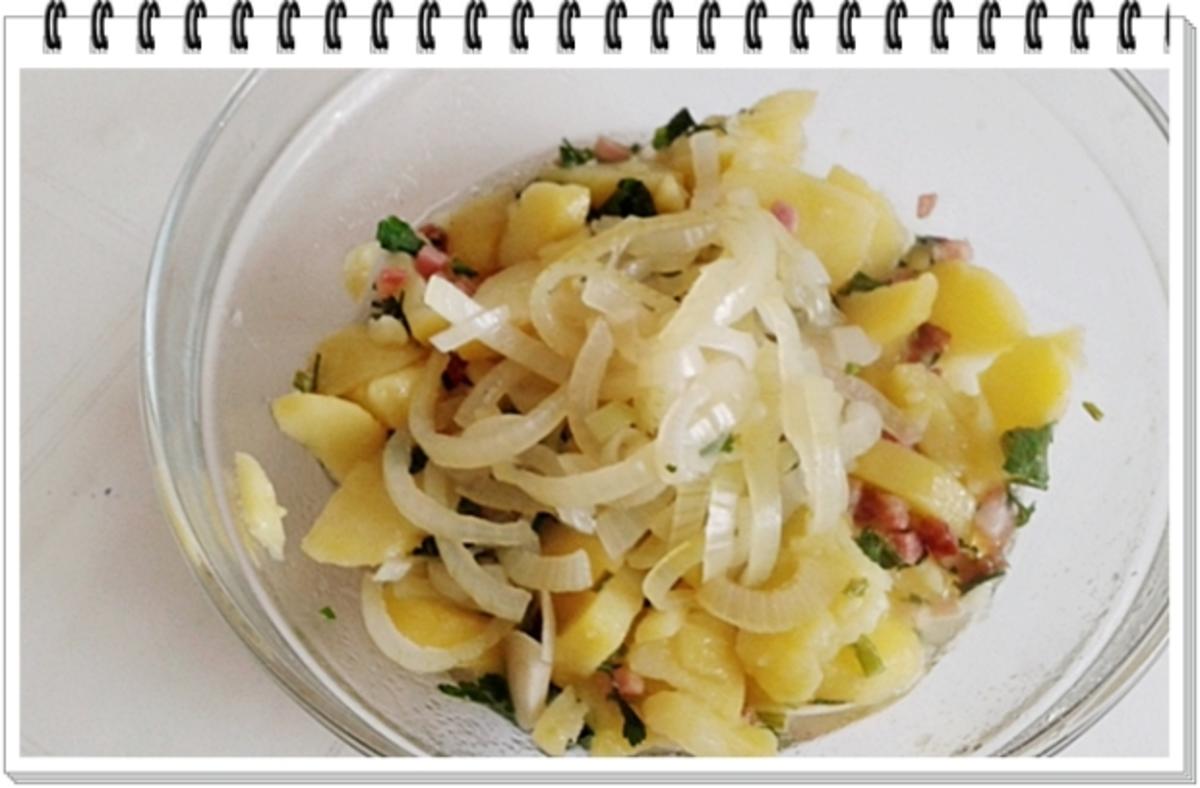 Gebratene Scholle  auf  bayerischem Kartoffelsalat - Rezept - Bild Nr. 35