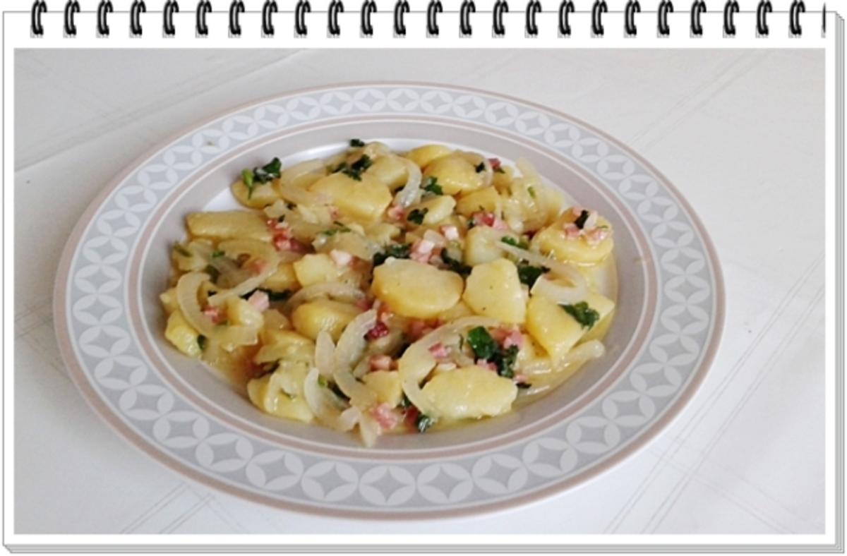 Gebratene Scholle  auf  bayerischem Kartoffelsalat - Rezept - Bild Nr. 37