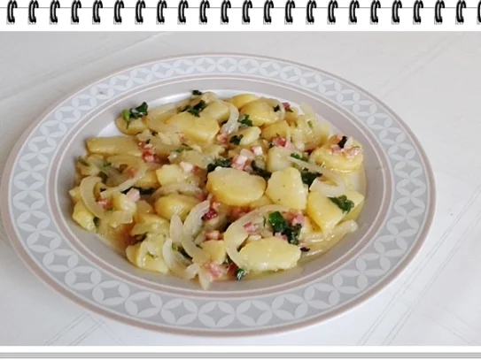 Gebratene Scholle  auf  bayerischem Kartoffelsalat - Rezept - Bild Nr. 37