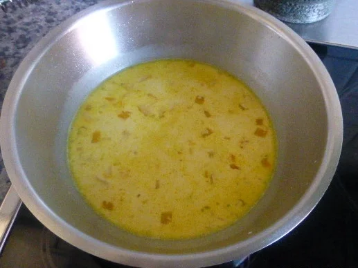 Tapa  Pimiento gefüllt mit Bulgursalat,auf grünem Spargel und Paprikaschaum - Rezept - Bild Nr. 26