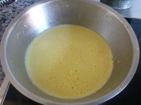 Tapa  Pimiento gefüllt mit Bulgursalat,auf grünem Spargel und Paprikaschaum - Rezept - Bild Nr. 27