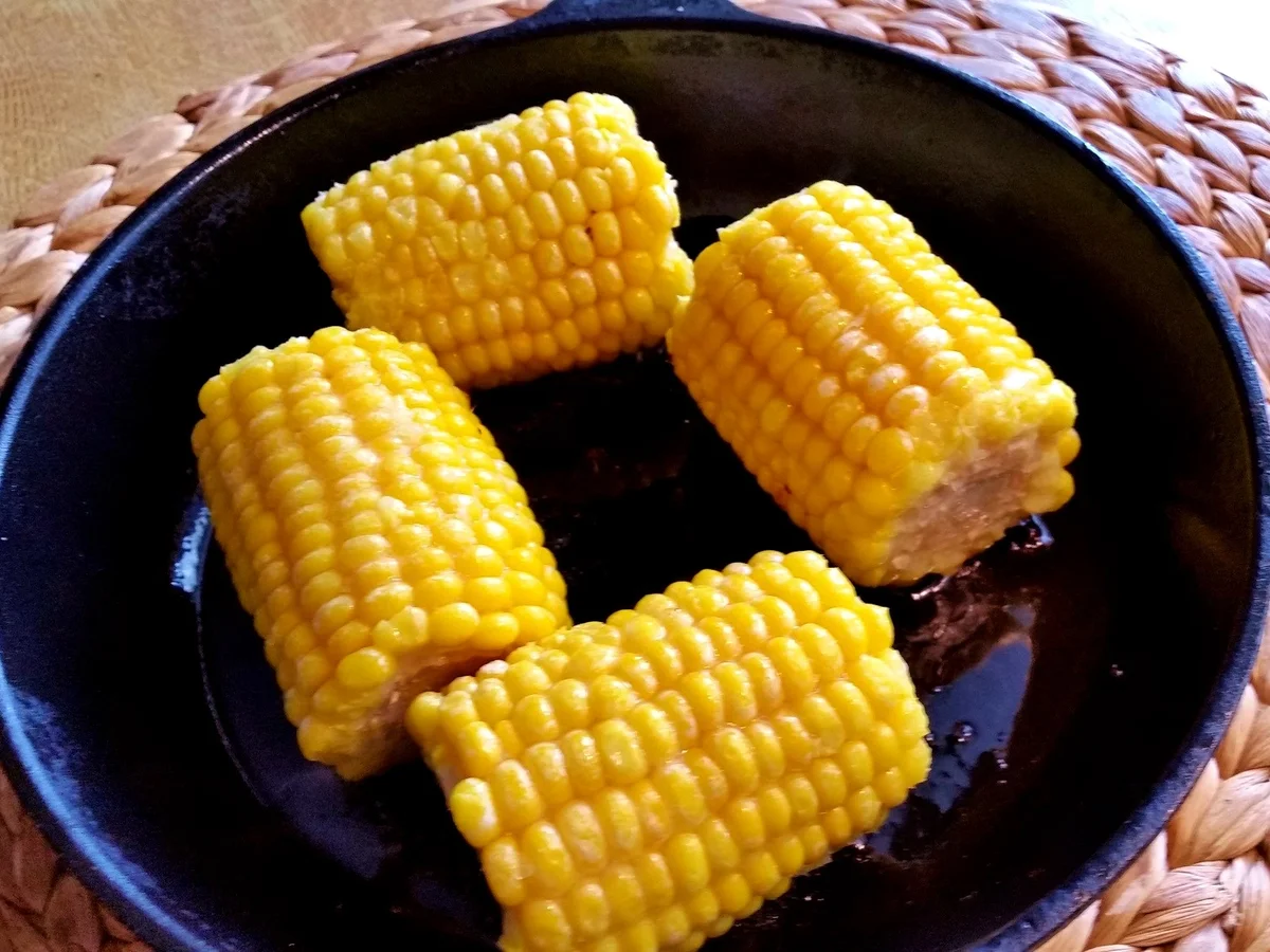Zwiebelsteak vom Schweinenacken mit Maiskölbchen zum Abnagen - Rezept - Bild Nr. 27