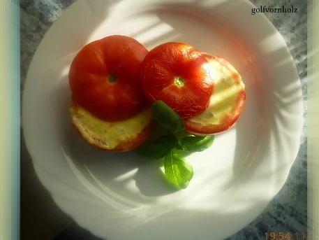 Tapa Fleischtomaten gefüllt mit Safran-Fischragout - Rezept - Bild Nr. 30