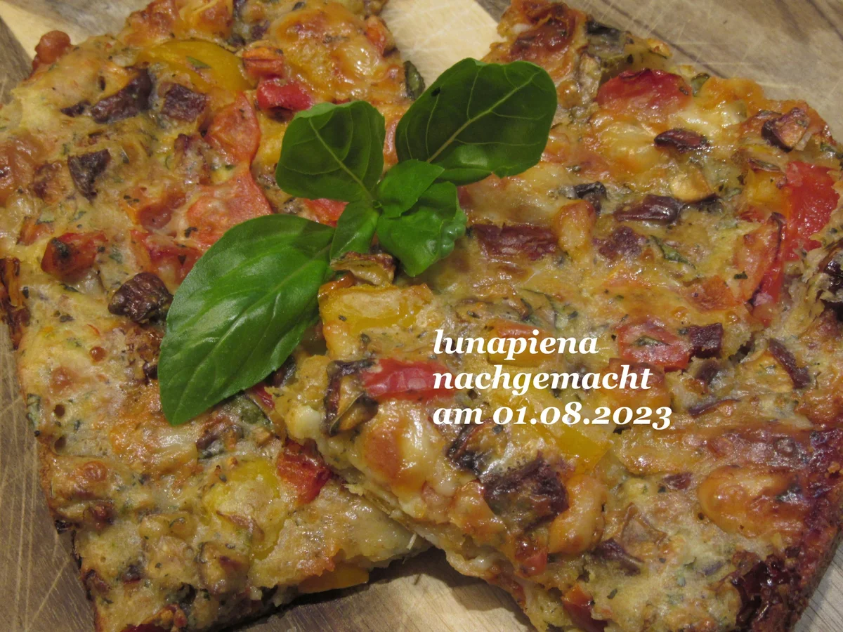 Rezept: "Schüttel-Pizza" Bild Nr. 33 "Schüttel-Pizza" - Rezept - Bild Nr. 33