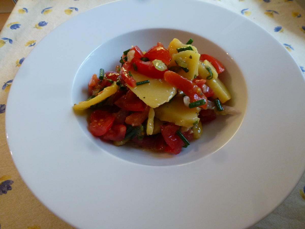 Lachskotlett mit Kartoffelsalat - Rezept - Bild Nr. 15