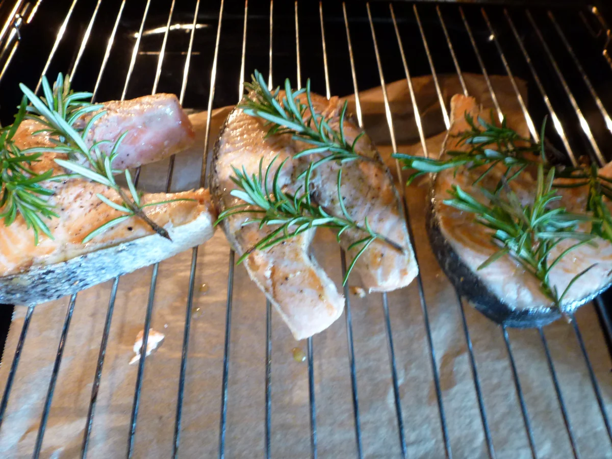 Rezept: Lachskotlett mit Kartoffelsalat Bild Nr. 16 Lachskotlett mit Kartoffelsalat - Rezept - Bild Nr. 16