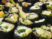 Sushi aus Zucchini-  LowCarb die Zweite  - Rezept - Bild Nr. 13