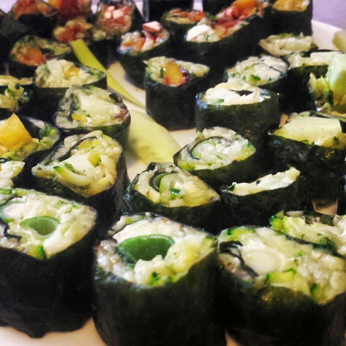 Bilder für Sushi aus Zucchini- LowCarb die Zweite - Rezept