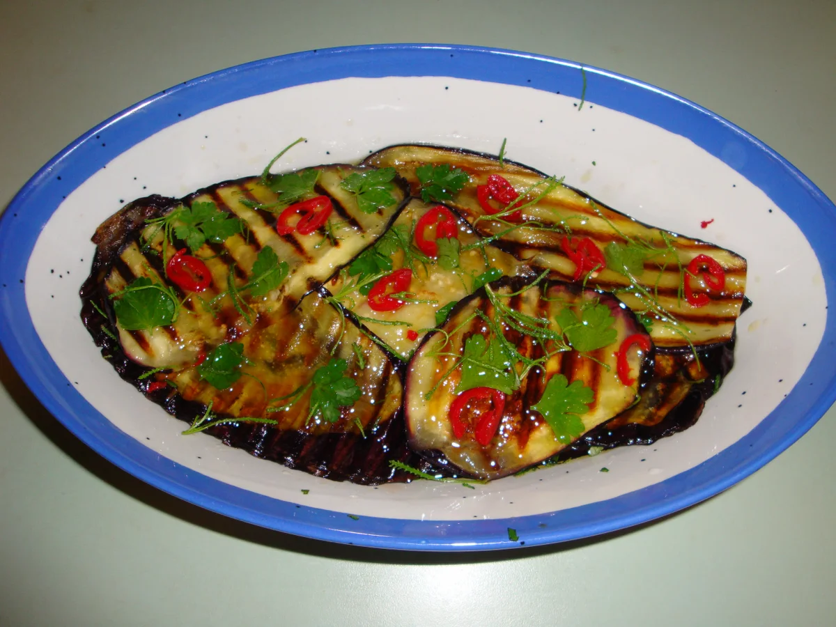 Aubergine gegrillt und eingelegt - Rezept - Bild Nr. 25