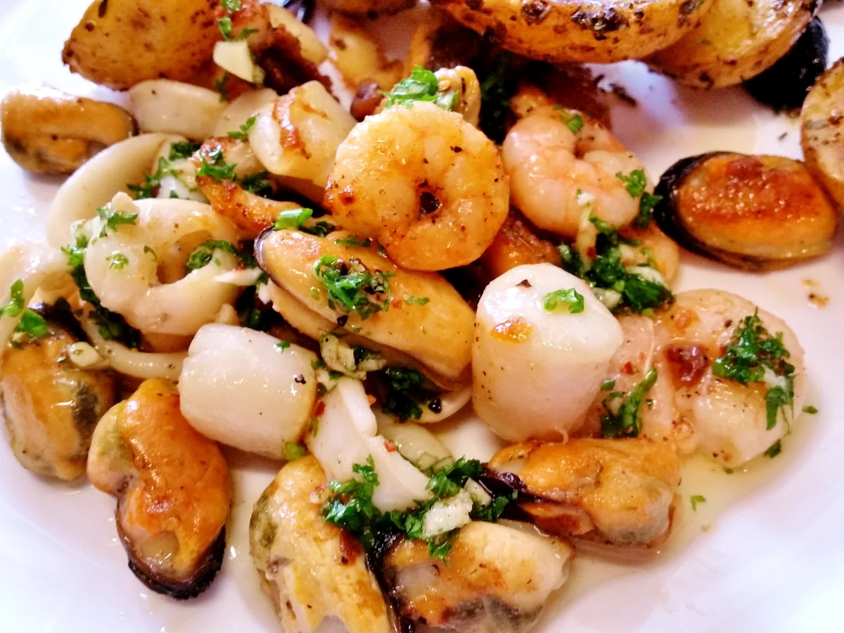 Meeresfrüchte aus der Pfanne ... - Rezept - Bild Nr. 6