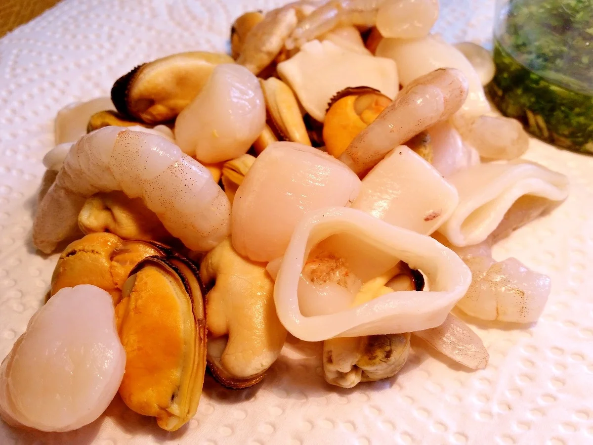 Meeresfrüchte aus der Pfanne ... - Rezept - Bild Nr. 8