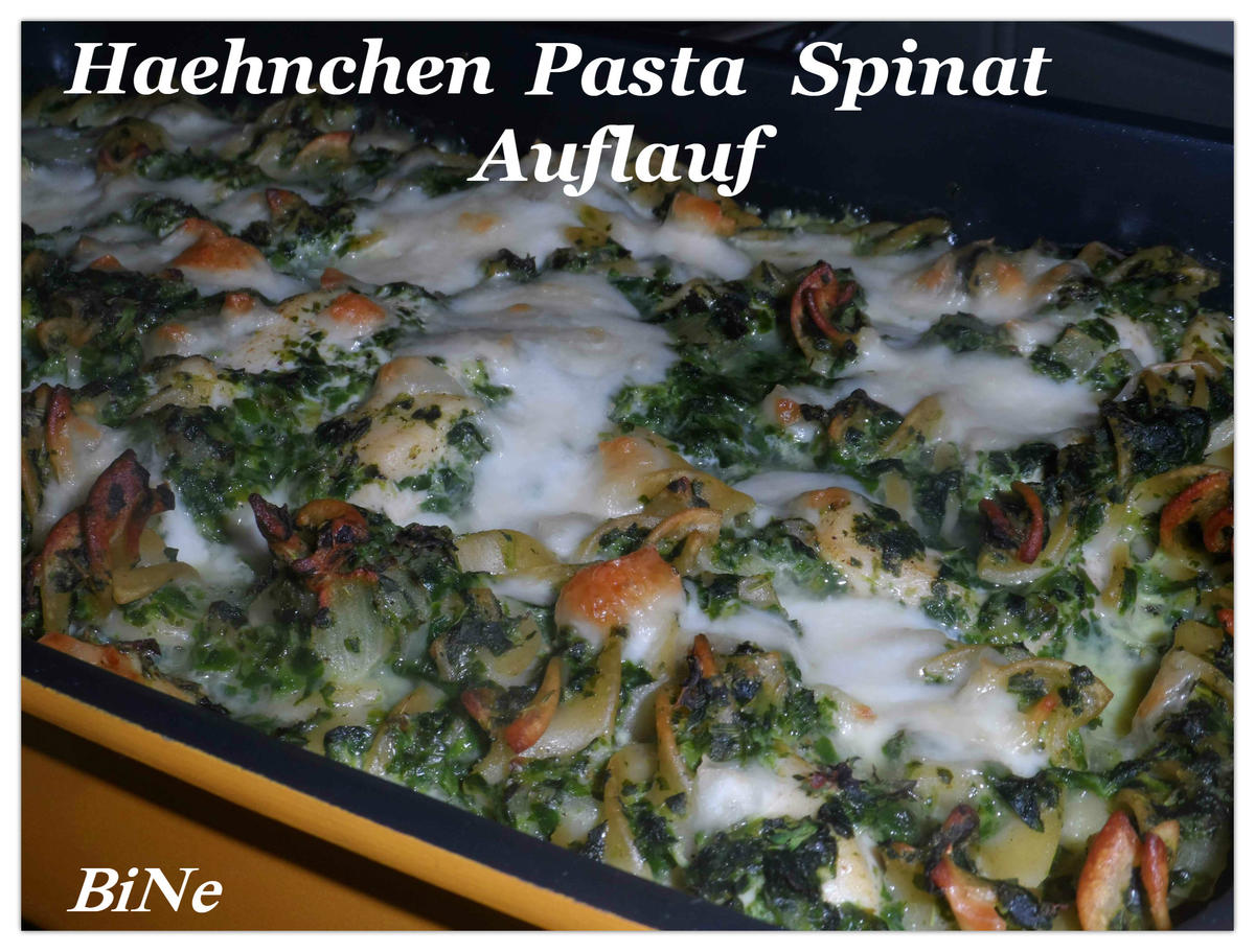 BiNe` S HAEHNCHEN PASTA SPINAT AUFLAUF - Rezept - Bild Nr. 18