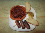 Variation von Datteln, Albóndigas und Saucen - Rezept - Bild Nr. 28