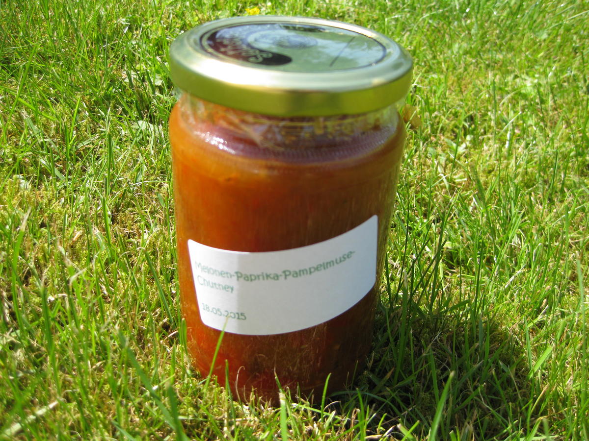 Melonen-Paprika-Grapefruit-Chutney - Rezept - kochbar.de