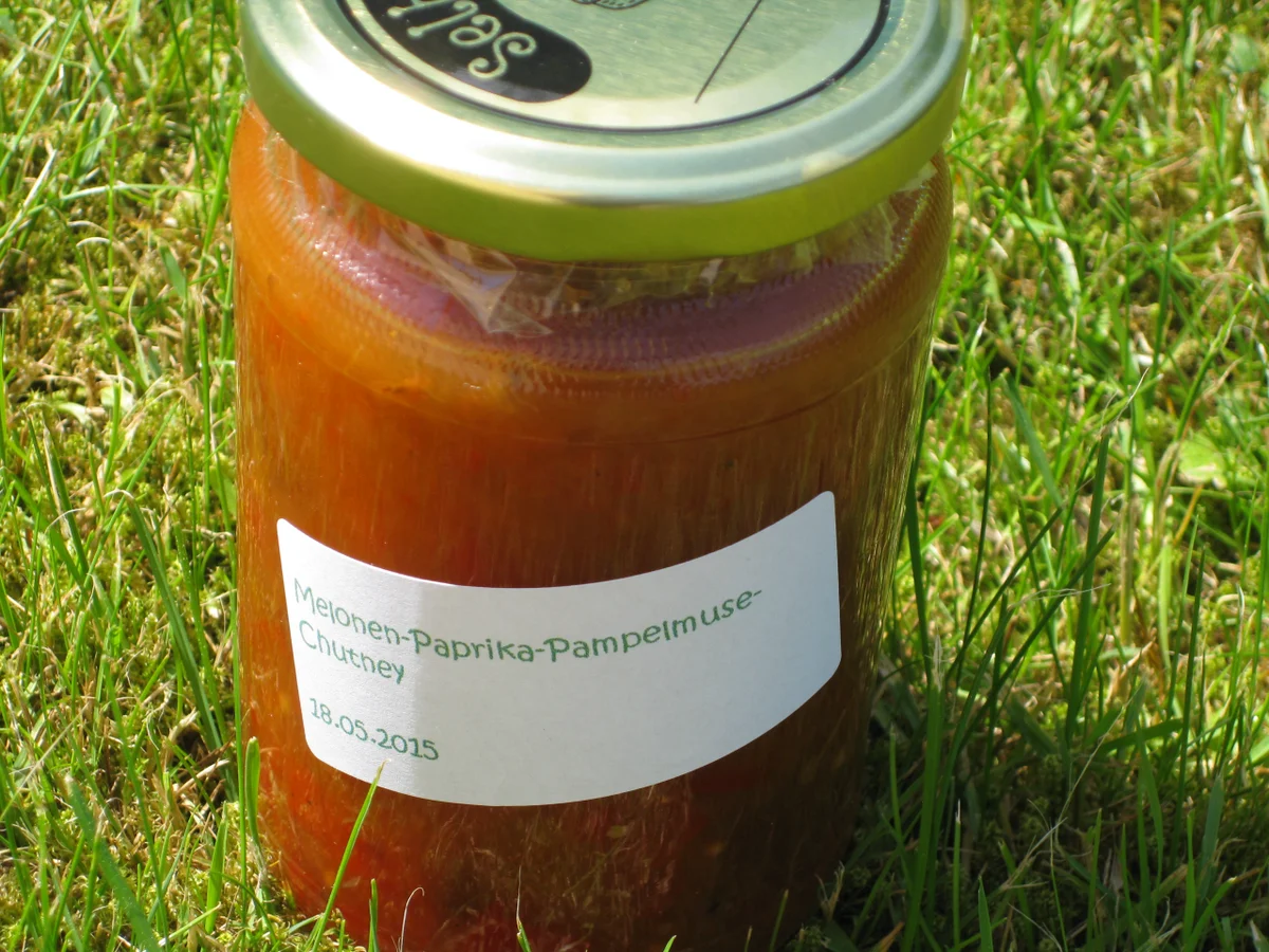 Rezept: Melonen-Paprika-Grapefruit-Chutney Bild Nr. 18 Melonen-Paprika-Grapefruit-Chutney - Rezept - Bild Nr. 18
