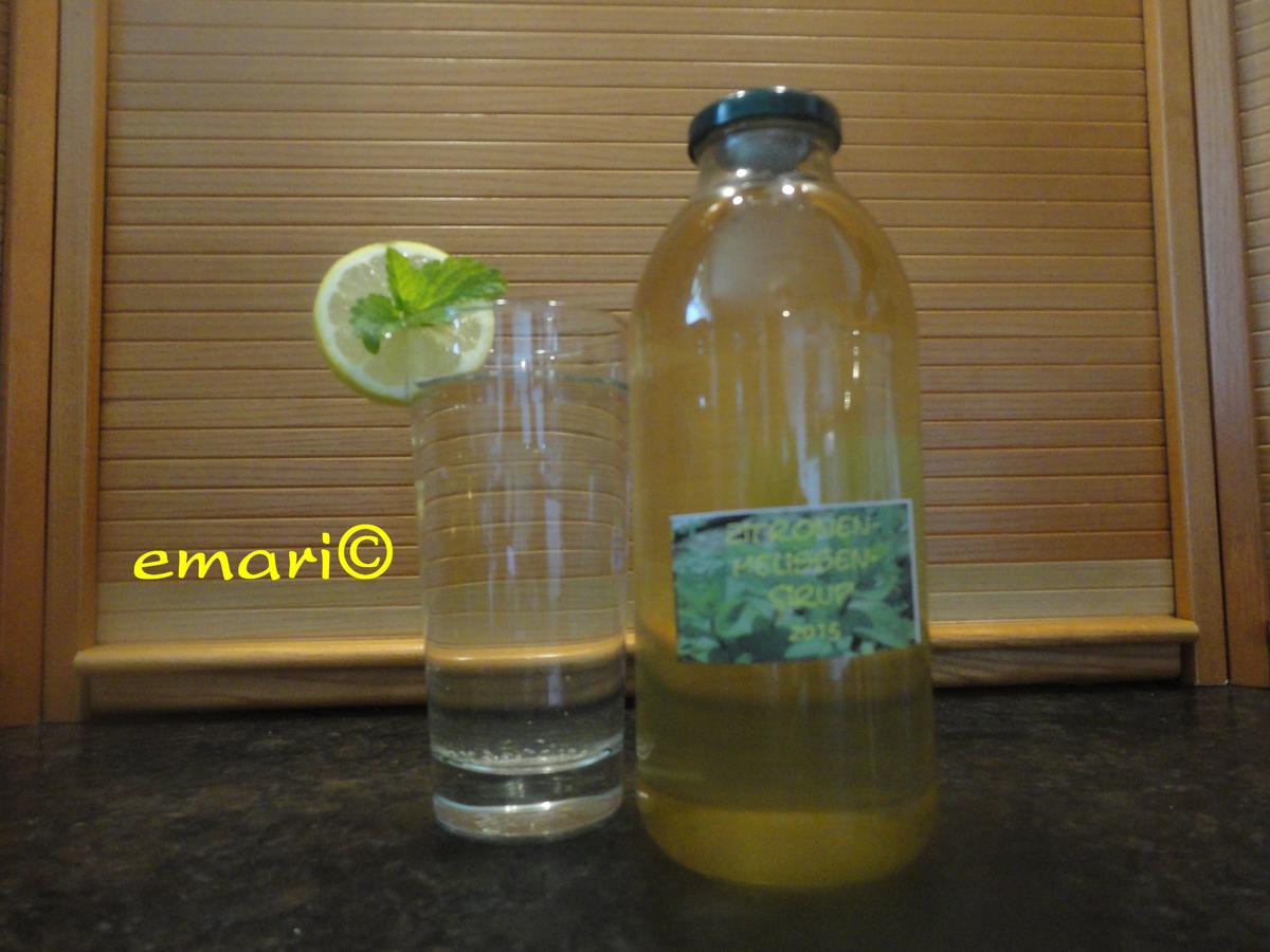 Zitronenmelissen Sirup - heiß angesetzt - Rezept - Bild Nr. 183