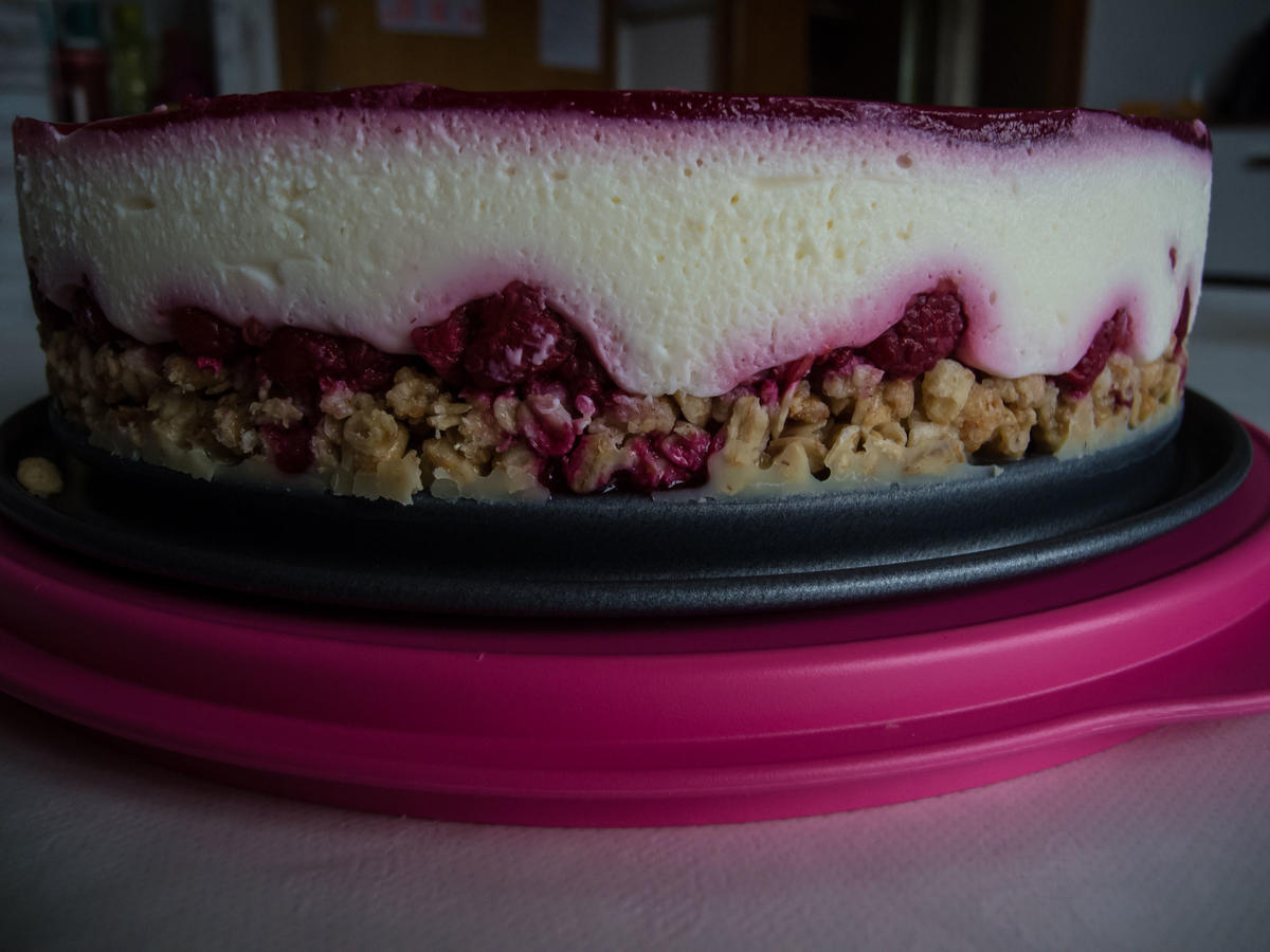 Kuchen ohne backen: Himbeertorte - einfach - von Lady-Foxy