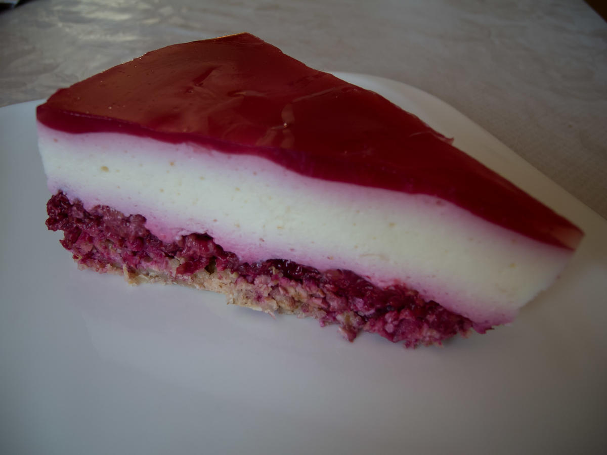 Kuchen ohne backen: Himbeertorte - Rezept - kochbar.de