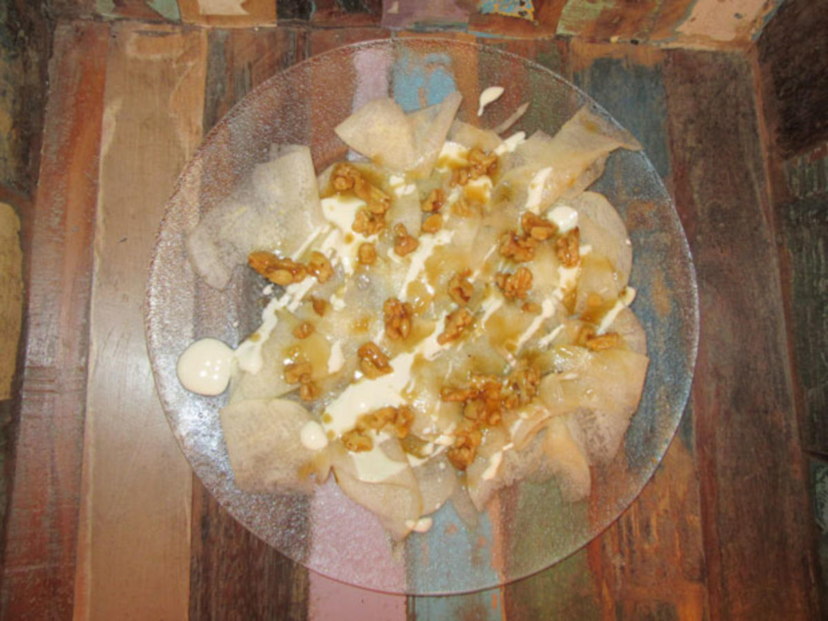 Birnen Capriccio mit Joghurt und kandierten Walnüssen - Rezept - Bild Nr. 18