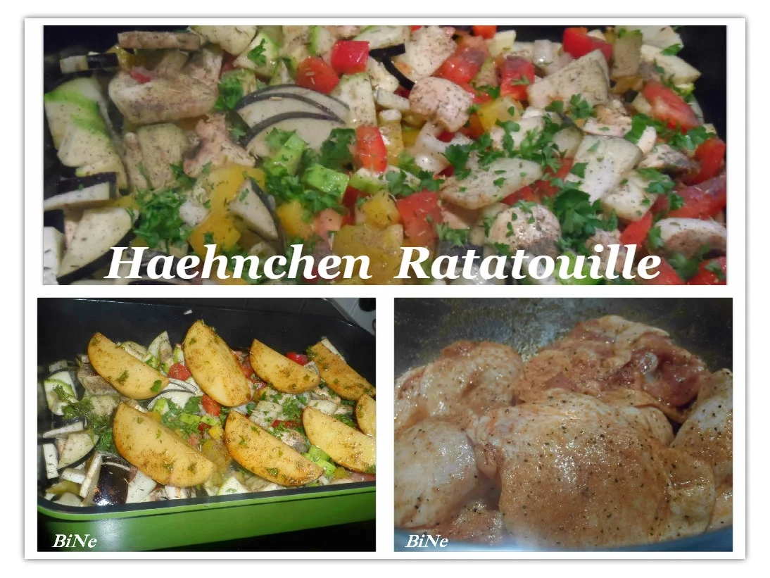 Rezept: BiNe` S HAEHNCHEN RATATOUILLE Bild Nr. 17 BiNe` S HAEHNCHEN RATATOUILLE - Rezept - Bild Nr. 17