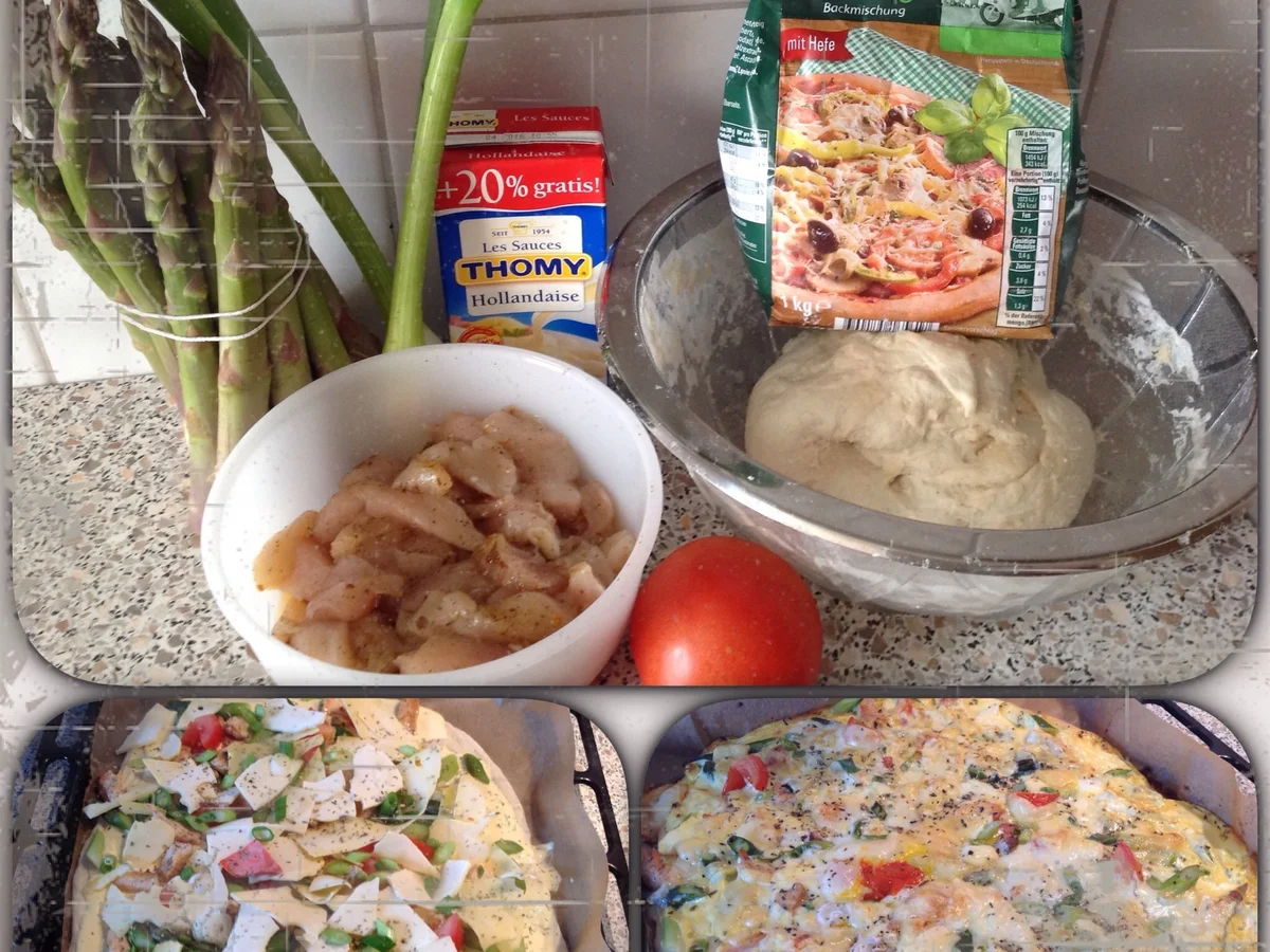 Chicken-Holly-Pizza - Rezept - Bild Nr. 17