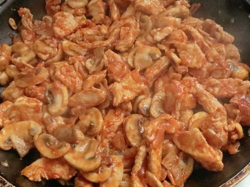 Kochen: Putengeschnetzeltes in Sahnesauce - einfach - von rainbow3